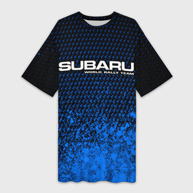 Платье-футболка 3D SUBARU RACING + Арт: в городе Новоалтайск,  |  | auto | logo | moto | subaru | subaru racing | symbol | авто | автомобиль | гонки | знак | краска | краски | лого | логотип | логотипы | марка | машина | мото | символ | символы | субару