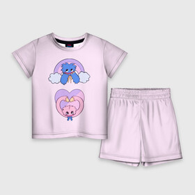 Детский костюм с шортами 3D с принтом POPPY PLAYTIME  KISSY MISSY  HAGGY WAGGY в городе Новоалтайск,  |  | Тематика изображения на принте: haggy waggy | kissy missy | poppy playtime | игра | кисси мисси | монстр | плэйтайм | попи плей тайм | попи плэй тайм | попиплейтам | попиплэйтайм | поппи плейтайм | поппиплэйтайм | розовый хагги вагги | хагги вагги