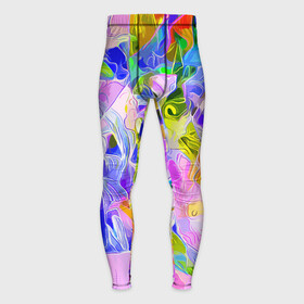 Мужские тайтсы 3D с принтом Красочный цветочный узор  Весна  Лето 2023  Colorful Floral Pattern  Spring  Summer 2023 в городе Новоалтайск,  |  | fashion | flowers | impression | pattern | summer | впечатление | лето | мода | узор | цвет | цветы