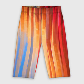Велосипедки 3D с принтом Refraction of light в городе Новоалтайск,  |  | bright | colors | light | lines | multicoloured | streaks | краски | линии | полосы | разноцветный | рисунок | свет | фееричный | цвета | цветастый | яркий