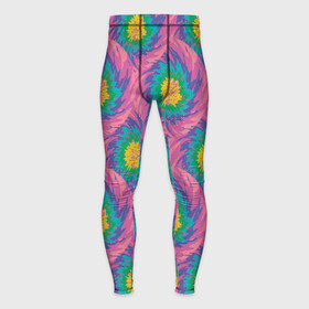 Мужские тайтсы 3D с принтом Тай дай, яркие пятна в городе Новоалтайск,  |  | tie dye | завяжи и покрась | пятна | роспись | скрутка | тай дай | узор | яркое