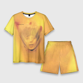 Мужской костюм с шортами 3D с принтом Goats Head Soup  The Rolling Stones в городе Новоалтайск,  |  | the rolling stones | бродяги | вольные странники | катящиеся камни | кит ричардс | мик джаггер | рок группа | рок н ролл | ролинг стоун | роллинг стоунс | рон вуд | стоунз | чарли уоттс