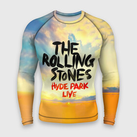 Мужской рашгард 3D с принтом Hyde Park Live  The Rolling Stones в городе Новоалтайск,  |  | the rolling stones | бродяги | вольные странники | катящиеся камни | кит ричардс | мик джаггер | рок группа | рок н ролл | ролинг стоун | роллинг стоунс | рон вуд | стоунз | чарли уоттс