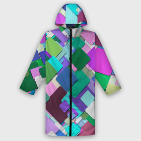 Дождевик унисекс 3D с принтом MULTICOLORED SQUARES в городе Новоалтайск,  |  | веселый | геометрический | геометрия | желтый | зеленый | квадраты | красный | красочный | разноцветный | синий | современный | узор | формы | цвета | яркий