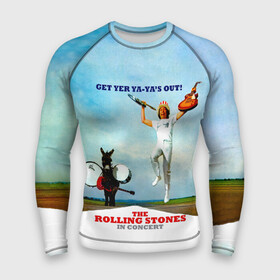 Мужской рашгард 3D с принтом Get Yer Ya Ya s Out  The Rolling Stones в городе Новоалтайск,  |  | the rolling stones | бродяги | вольные странники | катящиеся камни | кит ричардс | мик джаггер | рок группа | рок н ролл | ролинг стоун | роллинг стоунс | рон вуд | стоунз | чарли уоттс