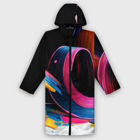 Дождевик унисекс 3D с принтом Разноцветный мазки краски  Абстракция  Multicolored paint strokes  Abstraction в городе Новоалтайск,  |  | Тематика изображения на принте: abstraction | color | fashion | paint | smear | vanguard | абстракция | авангард | краска | мазок | мода | цвет