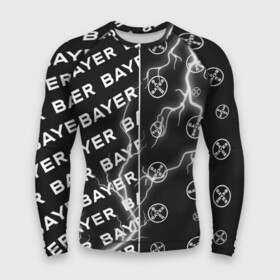 Мужской рашгард 3D с принтом BAYER  Молнии (Паттерны) в городе Новоалтайск,  |  | bayer | club | footbal | logo | байер | знак | клуб | логотип | логотипы | молния | паттерн | паттерны | символ | символы | форма | футбол | футбольная | футбольный
