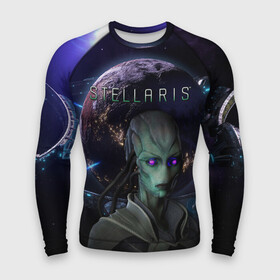 Мужской рашгард 3D с принтом STELLARIS  СТЕЛЛАРИС в городе Новоалтайск,  |  | stelaris | stellaris | стеларис | стелларис