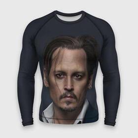 Мужской рашгард 3D с принтом Джонни Депп  Johnny Depp в городе Новоалтайск,  |  | johnny depp | актер | голивуд | голливуд | деп | депп | джек воробей | джони деп | джонни депп | кинозвезда