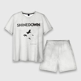 Мужской костюм с шортами 3D с принтом The Sound of Madness  Shinedown в городе Новоалтайск,  |  | brent smith | shinedown | брент смит | группа | музыка | рок | рок группа