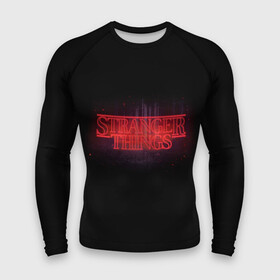 Мужской рашгард 3D с принтом с логотипом Stranger Things в городе Новоалтайск,  |  | netflix | stranger things | очень странные дела | сериалы | странные дела