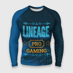 Мужской рашгард 3D с принтом Игра Lineage: PRO Gaming в городе Новоалтайск,  |  | lineage | logo | pro | игра | игры | краска | лайнэйдж | лого | логотип | символ