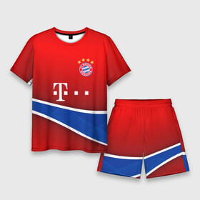 Мужской костюм с шортами 3D с принтом bayern munchen  sport в городе Новоалтайск,  |  | bayern | bayern munchen | fc bayern | football | football club | sport | бавария | спорт | футбол | футбольный клуб