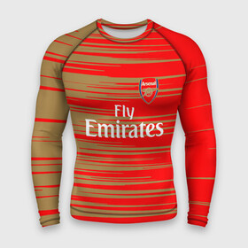 Мужской рашгард 3D с принтом arsenal  fly emirates в городе Новоалтайск,  |  | arsenal | fc | football | football club | sport | арсенал | спорт | спортивные | униформа | фирменные цвета | фк | футбол | футбольный клуб
