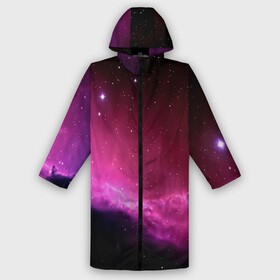 Дождевик унисекс 3D с принтом Night Nebula в городе Новоалтайск,  |  | Тематика изображения на принте: звезды | космос | млечный путь | небо | ночь | розовый | темный