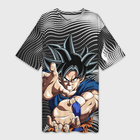 Платье-футболка 3D с принтом Сон Гоку Шар Дракона в городе Новоалтайск,  |  | dragon ball | аниме | сон гоку | шар дракона