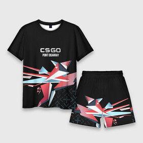 Мужской костюм с шортами 3D с принтом cs:go  Point Disarray 2022 (Буйство красок) в городе Новоалтайск,  |  | 0x000000123 | ak 47 | csgo | point disarray | буйство красок | ксго