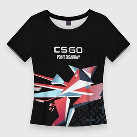 Женская футболка 3D Slim с принтом cs:go  Point Disarray 2022 (Буйство красок) в городе Новоалтайск,  |  | 0x000000123 | ak 47 | csgo | point disarray | буйство красок | ксго