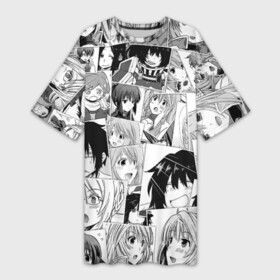 Платье-футболка 3D с принтом Log Horizon pattern в городе Новоалтайск,  |  | akatsuki | anime | isaac | log horizon | marielle | naotsugu | nyanta | shiroe | акацуки | аниме | анимэ | исаак | мэриэлль | наоцугу | нянта | покорение горизонта | сироэ | хроники горизонта