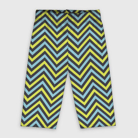 Велосипедки 3D с принтом Ретро Зигзаг в городе Новоалтайск,  |  | pattern | retro | zig zag | zigzag | зиг заг | зигзаг | ретро | узор