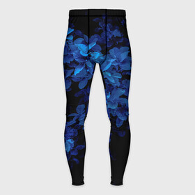 Мужские тайтсы 3D с принтом BLUE FLOWERS  Синие цветы в городе Новоалтайск,  |  | blue | flower | flowers | plant | purple | весна | голубые цветы | куст | лепестки | летний | летняя | лето | лист | листок | листья | на каждый день | на лето | осень | поле | растение | синие цветы | флора | цветок