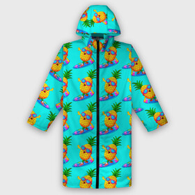 Дождевик унисекс 3D с принтом PINEAPPLE ON A SKATEBOARD в городе Новоалтайск,  |  | colorful | cute | food | fruity | funny | green | happy | orange | summer | tropical | yellow | ананас | еда | желтый | забавный | зеленый | красочный | летний | милый | оранжевый | скейтборд | счастливый | тропический | фруктовый