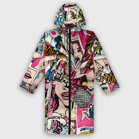 Дождевик унисекс 3D с принтом Twisted pop atr pattern в городе Новоалтайск,  |  | color | fashion | pattern | pop art | retro | мода | паттерн | поп арт | ретро | цвет