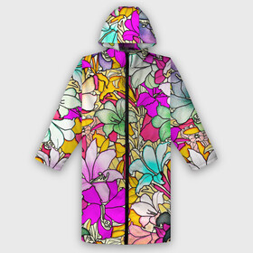 Дождевик унисекс 3D с принтом COLORED LILIES в городе Новоалтайск,  |  | beautiful | blue | bouquet | color | colorful | flora | floral | flowering | green | lily | patt | petal | plant | summer | white | yellow | белый | букет | желтый | зеленый | красивый | красочный | лепесток | лето | лилия | растение | синий | узор | флор