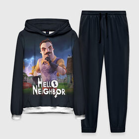 Мужской костюм 3D (с толстовкой) с принтом Hello Neighbor | игра Привет сосед в городе Новоалтайск,  |  | hello neighbor | видеоигра | игра | привет сосед | сосед | теодор питерсон