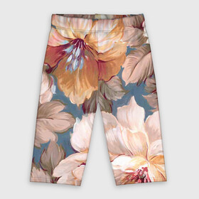 Велосипедки 3D с принтом рисунок цветов в городе Новоалтайск,  |  | blue | bud | buds | canvas | drawing | flowers | oil | paint | painting | picture | plants | sky blue | spring | strokes | summer | бутон | бутоны | весна | живопись | картина | краска | лето | листья | мазки | масло | небесный | растения | рису