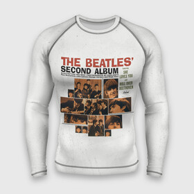 Мужской рашгард 3D с принтом The Beatles Second Album в городе Новоалтайск,  |  | beatles | the beatles | бителз | бителс | битлз | битлс | битлы | группа | джон леннон | джордж харрисон | жуки | зе | ливерпульская четвёрка | мерсибит | пол маккартни | поп | ринго старр | рок