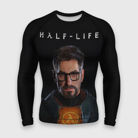 Мужской рашгард 3D с принтом Half life  Gordon Freeman в городе Новоалтайск,  |  | gordon freeman | half life | shooter | valve | валв | гордон фриман | период полураспада | халф лайф | шутер