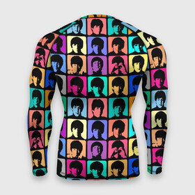 Мужской рашгард 3D с принтом Legendary popular music group в городе Новоалтайск,  |  | 60 е | 60s | band | george harrison | john lennon | music | paul mccartney | retro | ringo starr | song | vintage | yellow | битлз | винтаж | группа | джон леннон | джордж харрисон | желтый | классика | музыка | песня | пол маккартни | ретро | 