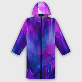 Дождевик унисекс 3D с принтом Purple splashes в городе Новоалтайск,  |  | abstraction | blue | bright | brush | multicoloured | paint | pink | purple | splashes | абстракция | арт | брызги | кисть | краска | рисунок | розовый | синий | темный | фиолетовый | яркий