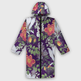 Дождевик унисекс 3D с принтом Оранжевые Цветы Сада в городе Новоалтайск,  |  | flowers | orange | summer | букет | лето | оранжевый | природа | растение | сад | садоводство | флора | цветы