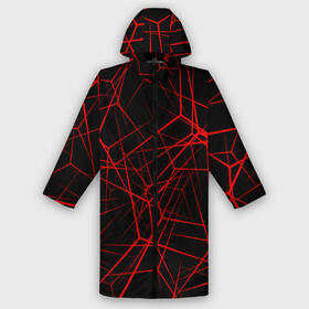 Дождевик унисекс 3D с принтом Intersecting red rays в городе Новоалтайск,  |  | horizontal | intersection | minimalist | parallel | red | stripe | vertical | вертикальный | горизонтальный | красный | минималистский | параллельный | пересекающийся | пересечение | полоса