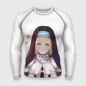 Мужской рашгард 3D с принтом Айрис  Пламенный отряд в городе Новоалтайск,  |  | anime | enen no shouboutai | fire force | iris | айрис | аниме | анимэ | пламенный отряд