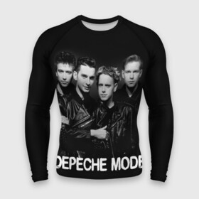 Мужской рашгард 3D с принтом Depeche Mode  black  white portrait в городе Новоалтайск,  |  | Тематика изображения на принте: 80s | 80е | alternative rock | bands | depeche mode | music | pop | synthpop | алан уайлдер | альтернатива | группы | депеш мод | дэйв гаан | мартин гор | мужчины | музыка | музыканты | поп | портрет | синти поп | энди флетчер