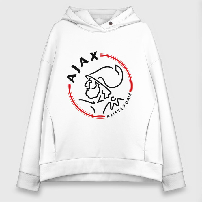 Женское худи Oversize хлопок Аякс фото