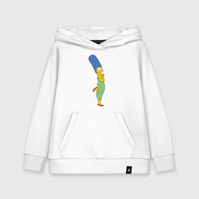 Детская толстовка хлопок Marge Simpson фото