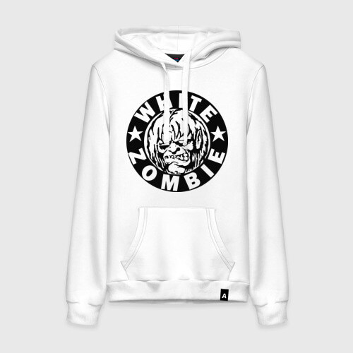 Женская толстовка хлопок White Zombie фото