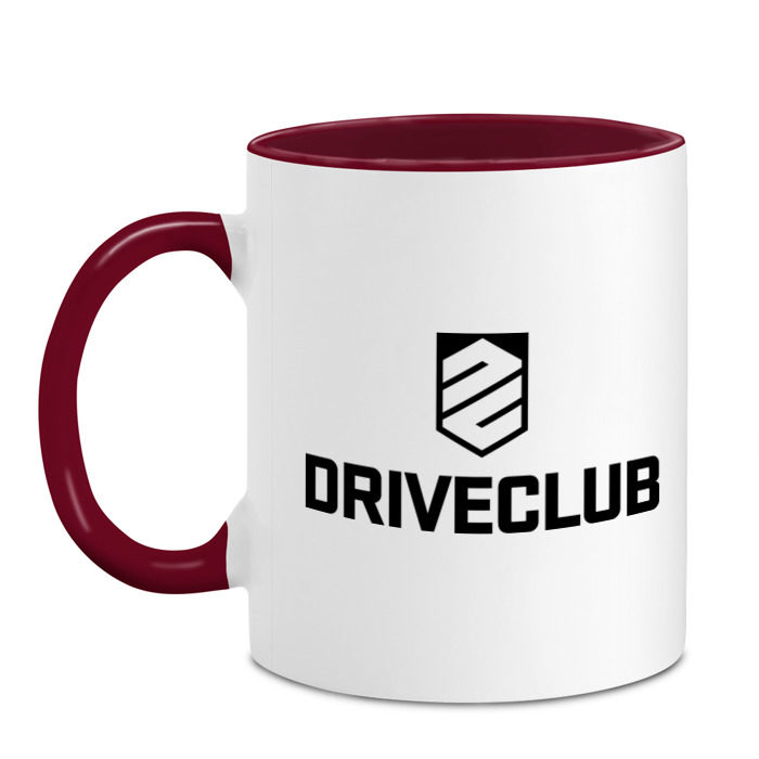 Кружка двухцветная Drive club фото