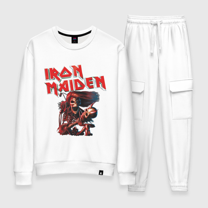 Женский костюм хлопок Iron Maiden фото