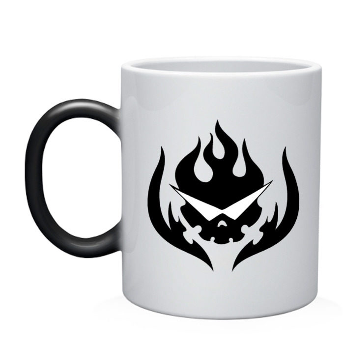 Кружка хамелеон Gurrendan black фото