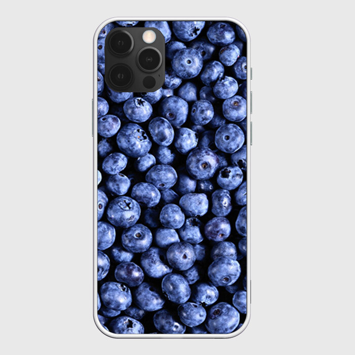 Чехол для iPhone 12 Pro Черника фото