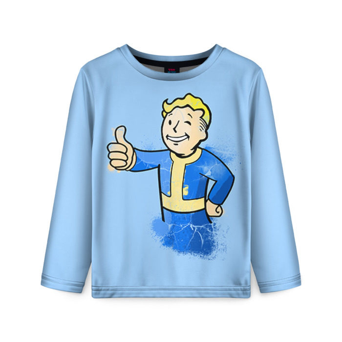 Детский лонгслив 3D Fallout фото