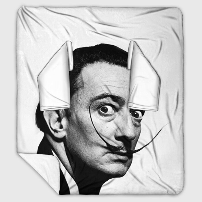 Плед с рукавами Сальвадор Дали фото