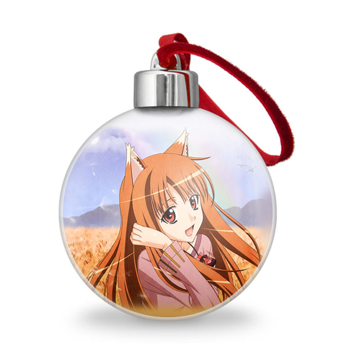 Ёлочный шар Волчица и Пряности 2 фото