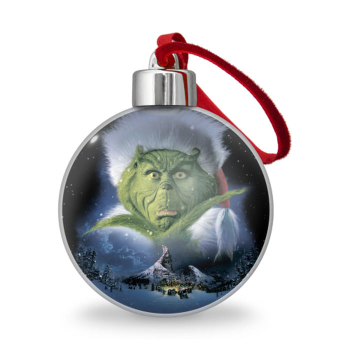 Ёлочный шар Гринч фото