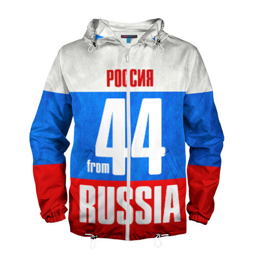 Мужская ветровка 3D Russia (from 44) фото